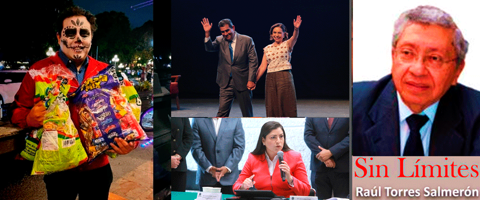 Informe del DIF; protesta campesina; Claudia Rivera